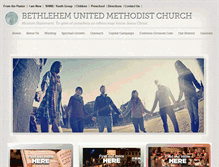 Tablet Screenshot of gotobethlehem.org